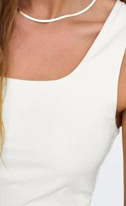 ONLY Top - Lea 2 Ways - Cloud Dancer