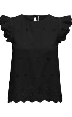 ONLY Top - Lou Life - Black