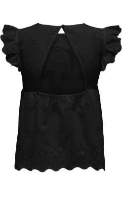 ONLY Top - Lou Life - Black