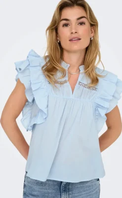 ONLY Top - Sunny - Cashmere Blue