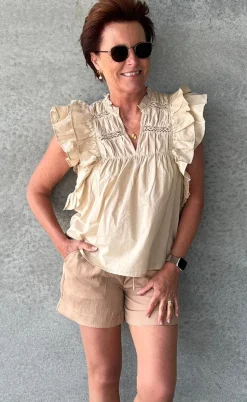 ONLY Top - Sunny - Humus