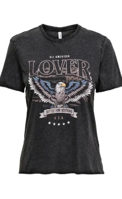 ONLY T-Shirt - Lucy Life - Black