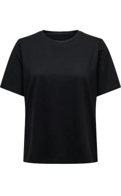 ONLY T-Shirt - Only S/S Tee - Black