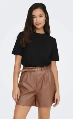 ONLY T-Shirt - Only S/S Tee - Black