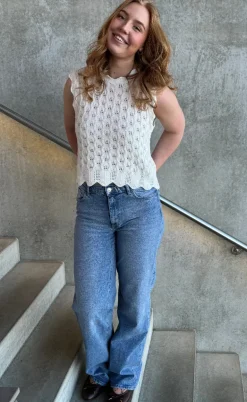 ONLY Vest - Luna Life - Cloud Dancer