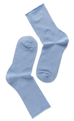 Oroblu Strømper - Note Woman Bamboo Roll - Light Blue