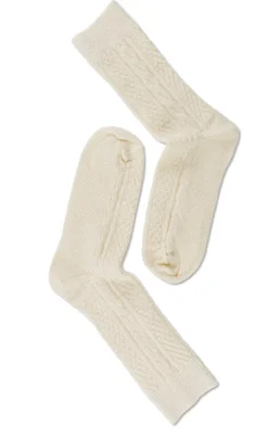 Oroblu Strømper - Woman Wool Cable - Off White