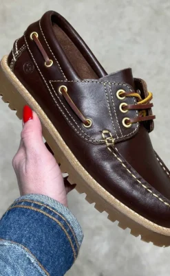 Phenumb Loafers - Rudder-X - Leather Brown