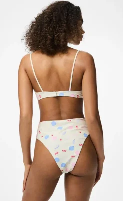 Pieces Bikini Underdel - Lippa - Cloud Dancer/Doodle