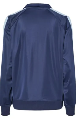 Pieces Bluse - Grace Zip - Maritime Blue/Cashmere Blue Stripe