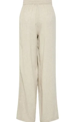 Pieces Bukser - Pia - Birch/Melange