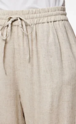 Pieces Bukser - Pia - Birch/Melange