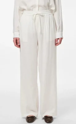 Pieces Bukser - Pia - Bright White