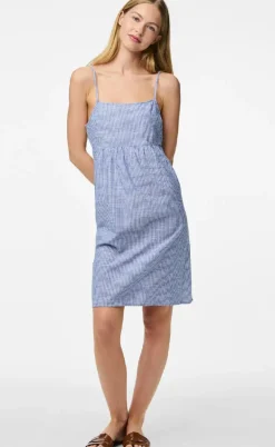 Pieces Kjole - Apia - Nautical Blue