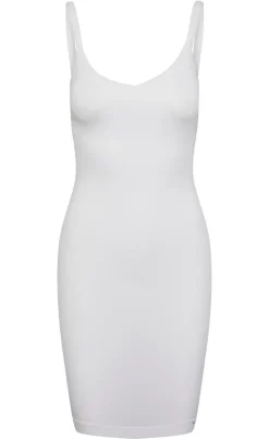 Pieces Kjole - Ballroom - White