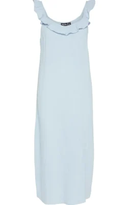 Pieces Kjole - Sastina - Cashmere Blue