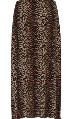 Pieces Nederdel - Flora - Black Leo