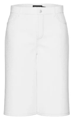 Pieces Shorts - Salume - Bright White