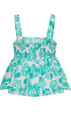 Pieces Top - Khalia - Electric Green