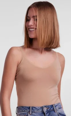 Pieces Top - Plain - Nature