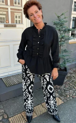 Say INA Copenhagen Bluse - Frida - Black