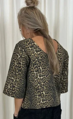 Say INA Copenhagen Bluse - Lara - Leopard