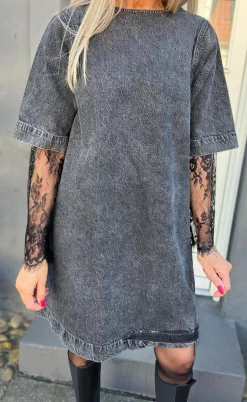 Say INA Copenhagen Bluse - Lissa Lace - Black