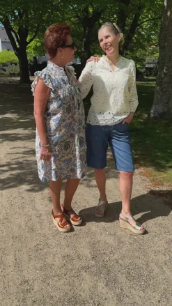 Say INA Copenhagen Bluse - Milla - Off White Lace