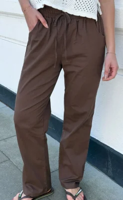 Say INA Copenhagen Bukser - Amalie - Chocolate Brown