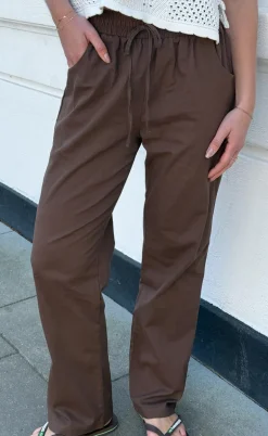 Say INA Copenhagen Bukser - Amalie - Chocolate Brown