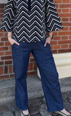 Say INA Copenhagen Bukser - Detia - Denim Blue