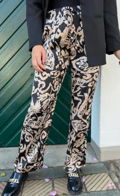 Say INA Copenhagen Bukser - Ida - Brown Leaf