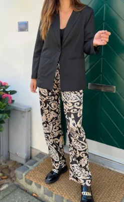 Say INA Copenhagen Bukser - Ida - Brown Leaf