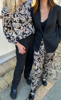 Say INA Copenhagen Bukser - Ida - Brown Leaf