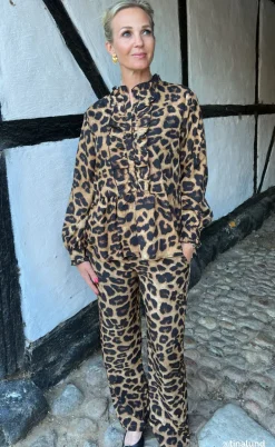 Say INA Copenhagen Bukser - Ida - Leopard