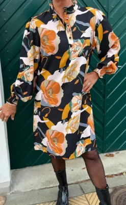 Say INA Copenhagen Kjole - Augusta - Mixed Big Flower