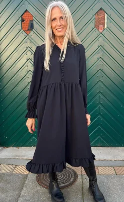 Say INA Copenhagen Kjole - Catja - Black