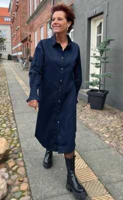 Say INA Copenhagen Kjole - Vera - Midnight Blue