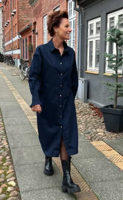 Say INA Copenhagen Kjole - Vera - Midnight Blue