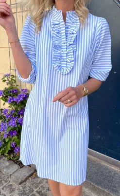 Say INA Copenhagen Kjole - Camilla - Blue/White Stripe