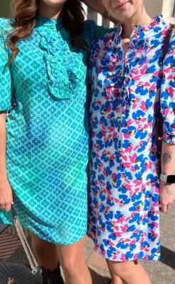 Say INA Copenhagen Kjole - Camilla - Aqua