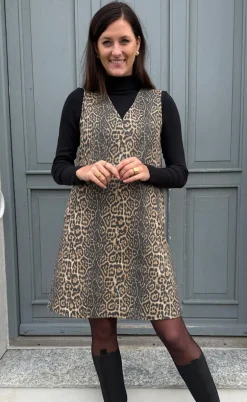 Say INA Copenhagen Kjole - Ania Spencer - Leopard