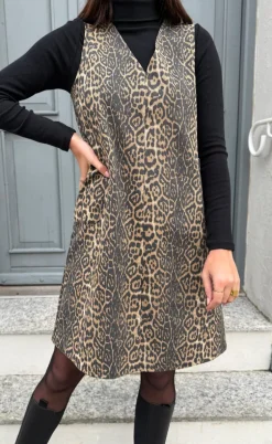 Say INA Copenhagen Kjole - Ania Spencer - Leopard