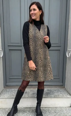 Say INA Copenhagen Kjole - Ania Spencer - Leopard