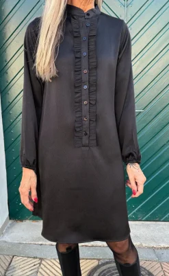 Say INA Copenhagen Kjole - Florina - Shiny Black