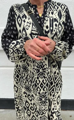 Say INA Copenhagen Kjole - Helena - Black / Off White