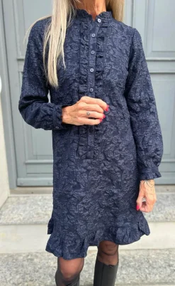 Say INA Copenhagen Kjole - Roxie - Navy Blue