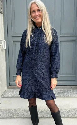 Say INA Copenhagen Kjole - Roxie - Navy Blue