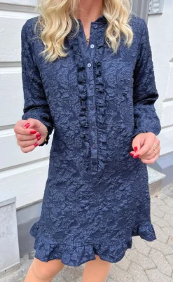 Say INA Copenhagen Kjole - Roxie - Navy Blue