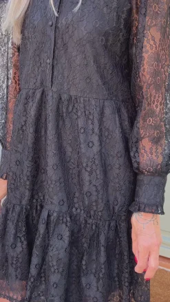 Say INA Copenhagen Kjole - Dalia - Black